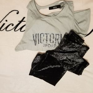 BNWT Victoria's Secret workout set
